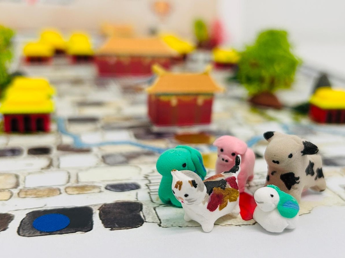 參加者親自設計的遊戲角色